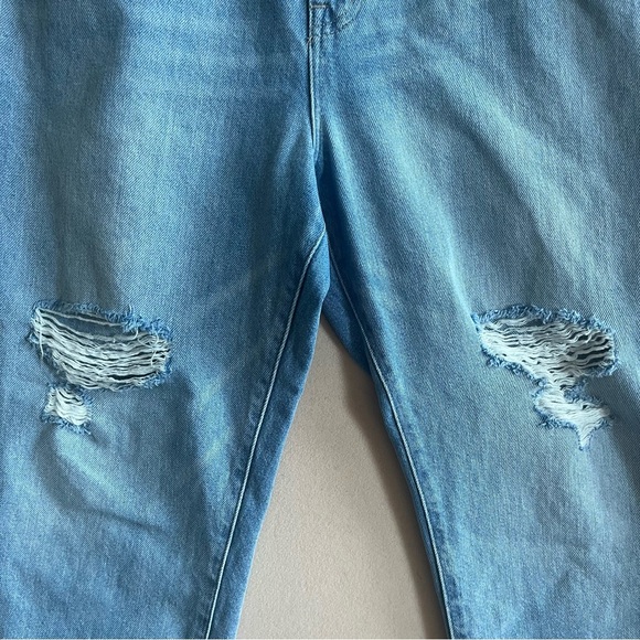 Madewell Women’s The Momjean in Gilford Wash Ripped‎ Edition size 30 High Waist - Picture 6 of 15